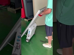 43 Màn hình quảng cáo di động LCD hiển thị biển báo pin Điện có thể di chuyển Kiosk Totem Dig di động