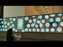 55 Inch Panel Self Emission Transparent OLED Screen Display Độ minh bạch cao OLED tương tác