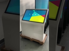 Kiosk màn hình cảm ứng Lcd 55 inch Wayfinding 4K HD Floor Standing Self-Service Screen Interactive Exhibit