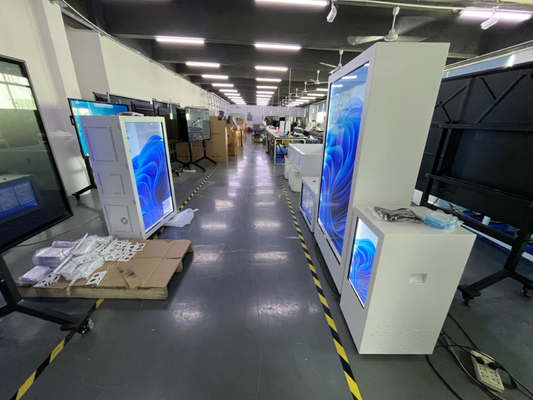 Custom 400cd/M2 Transparent Lcd Screen 55 65" 75" 86 Inch