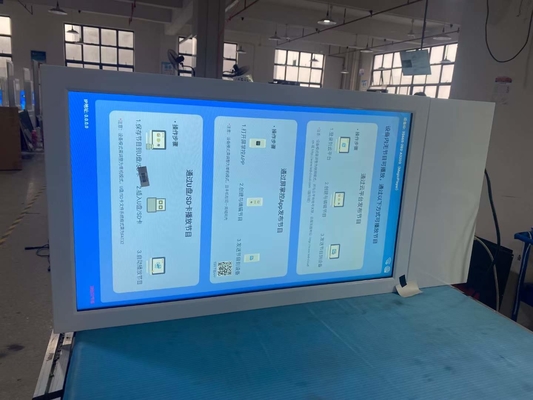 32'' Double Side LCD Display High Brightness Shop Ceiling Hanging Window Digital Signage