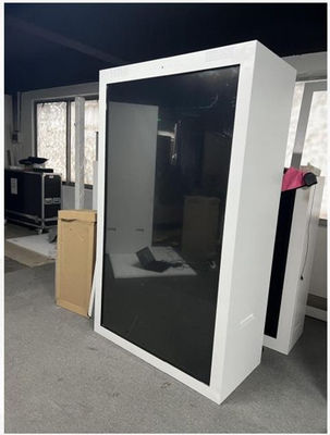 86/75 Inch See Through Lcd Screen LCD transparent Showcase 3D Holographic Box