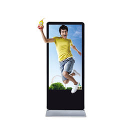 3D Free Standing Digital Display Screens For Advertising Playing All In One Design