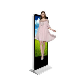 3D Free Standing Digital Display Screens For Advertising Playing All In One Design