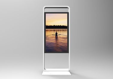 43" - 55" Indoor Lcd Kiosk Displays Double Face Type With Wifi Connecting Function