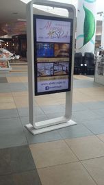 43" - 55" Indoor Lcd Kiosk Displays Double Face Type With Wifi Connecting Function