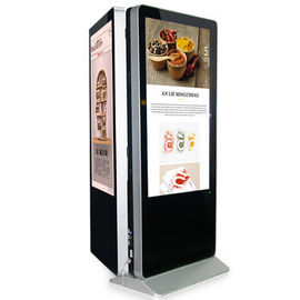 43" - 55" Indoor Lcd Kiosk Displays Double Face Type With Wifi Connecting Function