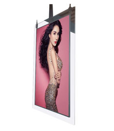 Ceiling Suspended Double Sided Lcd Display , Android System Ultra Slim Lcd Screen