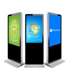 All In One Lcd Touch Screen Kiosk 43 Inch For Mall Wayfinding Floor Standing Type
