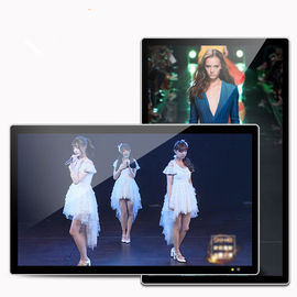 Ultra Thin Wall Mounted Digital Signage 32" AC100-240V For HD Advertising Playing