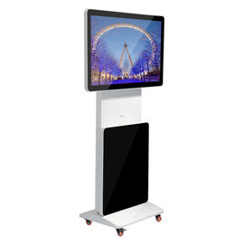 43" 1920x1080 Lcd Wifi 4G Rotating Advertising Kiosk