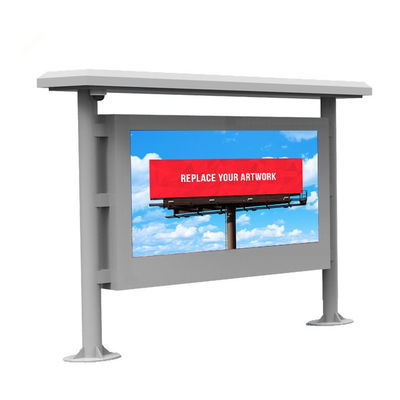 2500 Nits 3600W 4000cd/m2 Bus Stop Digital Signage