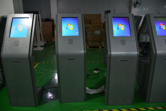 RFID Reader Infrared Digital Signage 350nits With Thermal Printer