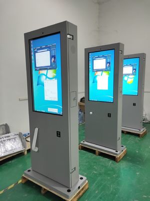 43 55 Inch Touch Screen Self Ordering Kiosk Android 1000cd/M2
