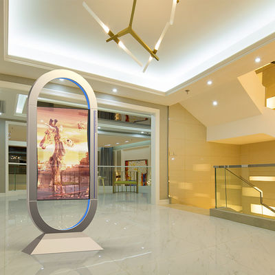 55" Self Emission Transparent Oled Display Module 62.52W Advertising